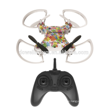 2017 New Mini Drone 2.4G 4CH 6 Axis LED rc quadcopter drone with One key return Mode Headless Mode